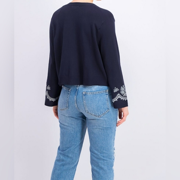 Tommy Hilfiger Embroidered Cardigan - Picture 6 of 9